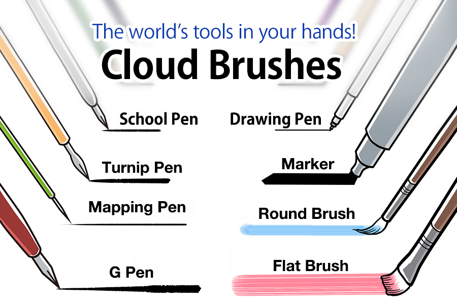 medibang paint pro brushes