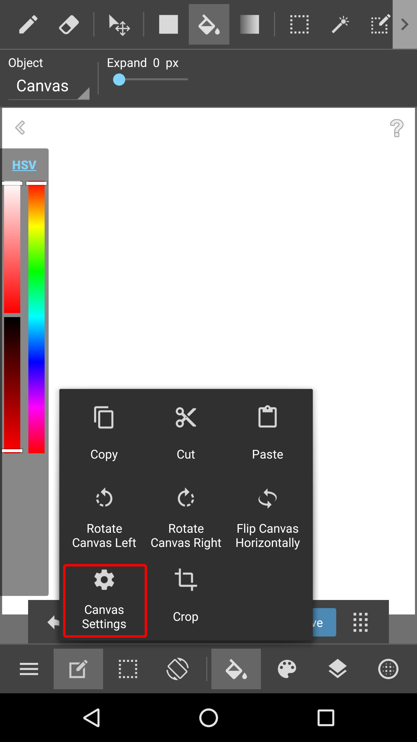 Medibang Paint Android Changing The Canvas Size Medibang Paint