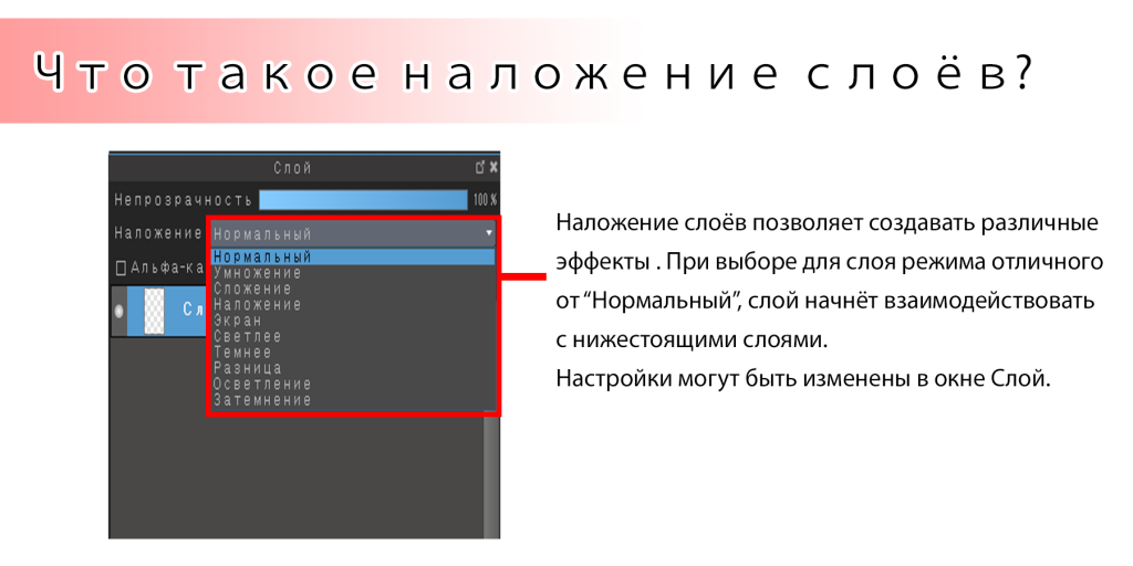 Наложение 1