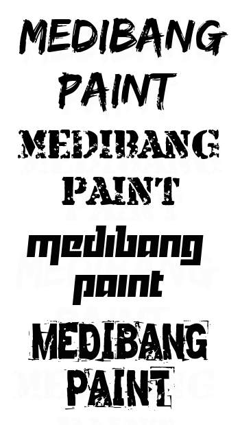 free paint splat font for mac