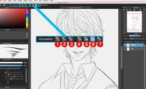 Using Canvas Annotations in MediBang Paint Pro | MediBang Paint