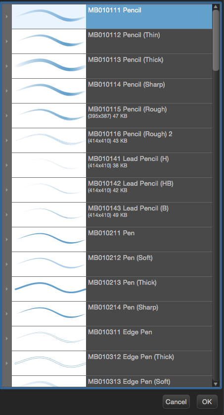 Medibang blending brush