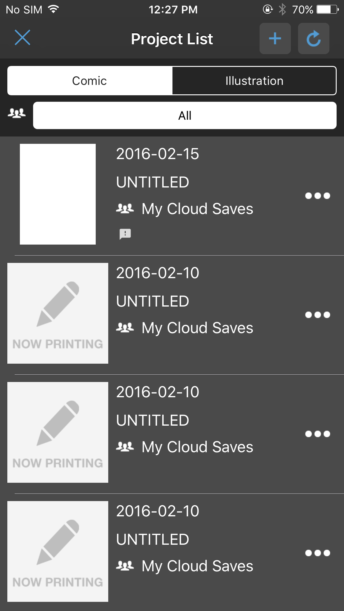 How to Open Saved Images in MediBang Paint iPhone MediBang Paint