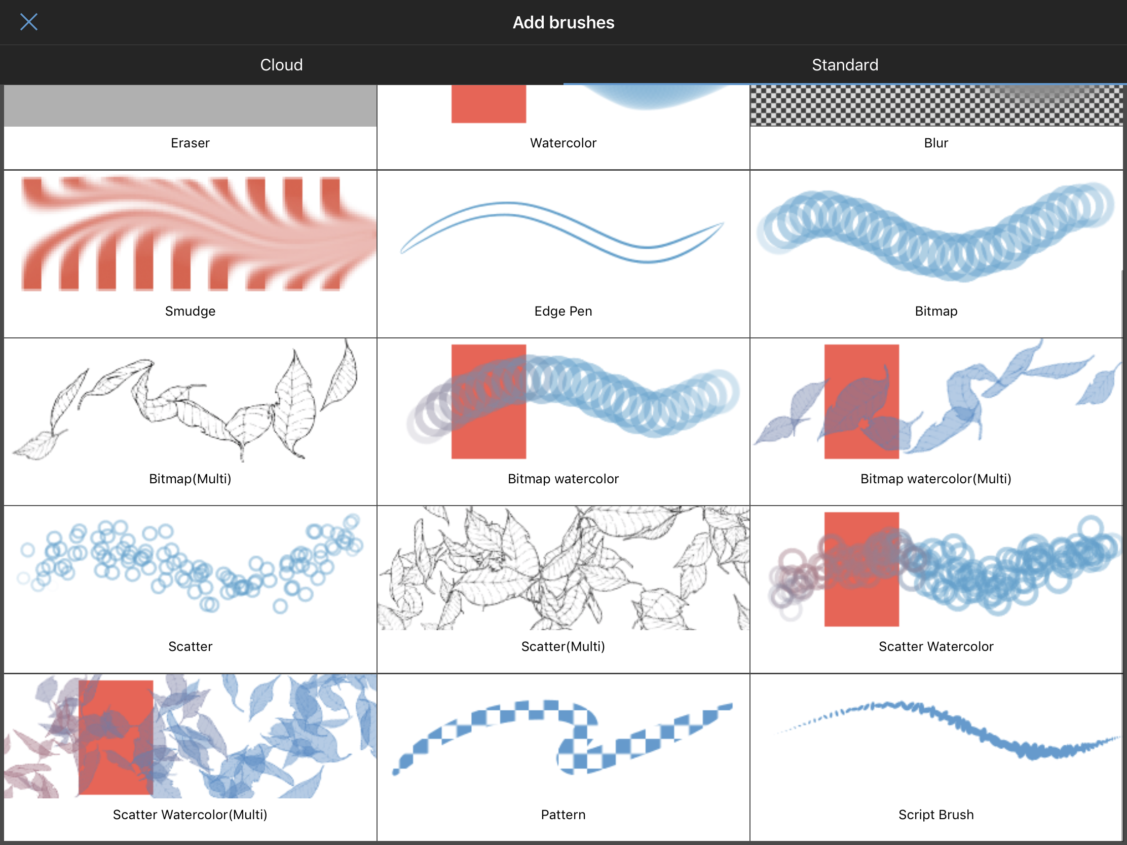 custom made scripts brushes for firealpaca