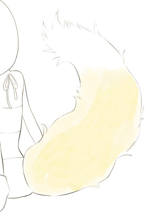 how to draw a furry tail buzybeeitsmytime