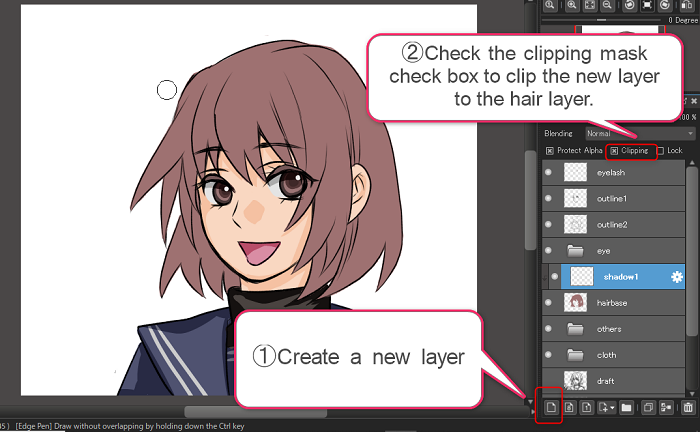 Created a shiny anime hair tutorial if you're interested (: : r/ClipStudio