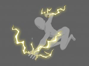 How to draw cool effects! 【Thunder】