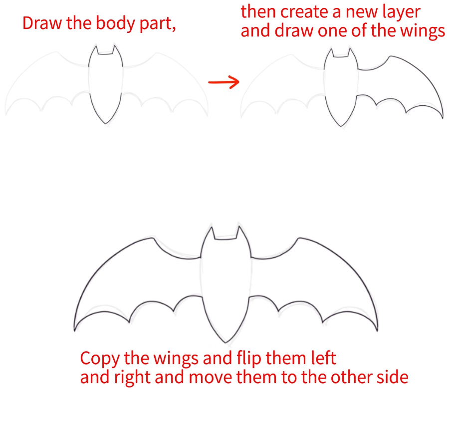 Let's draw a pop-up Halloween illustration [Part 1] | MediBang Paint ...