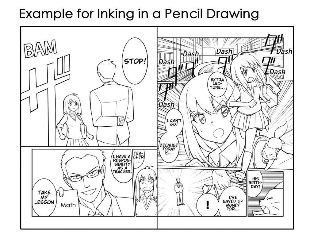 Manga Tutorial for Beginners 01 Process of Manga Making | MediBang Paint -  the free digital painting and manga creation software