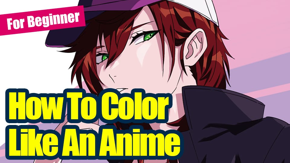 Easy! How to color like an Anime. MediBang Paint
