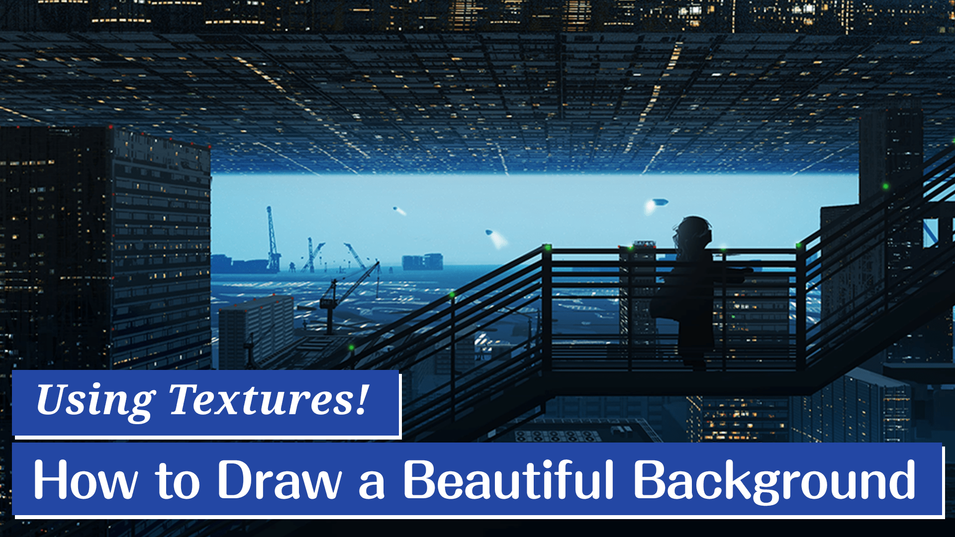 Using Textures! How to draw a beautiful background | MediBang Paint - the  free digital painting and manga creation software