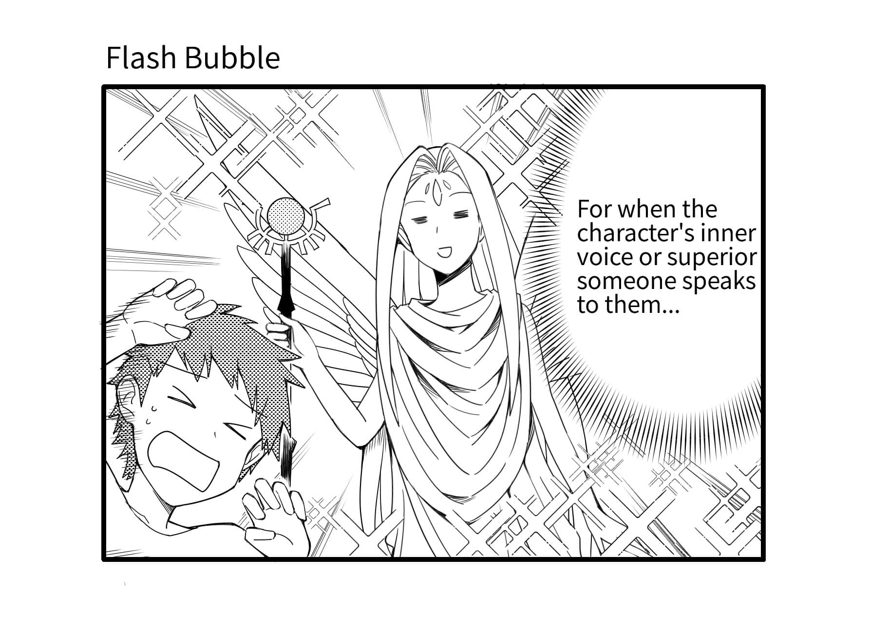 how to get the speech bubbles