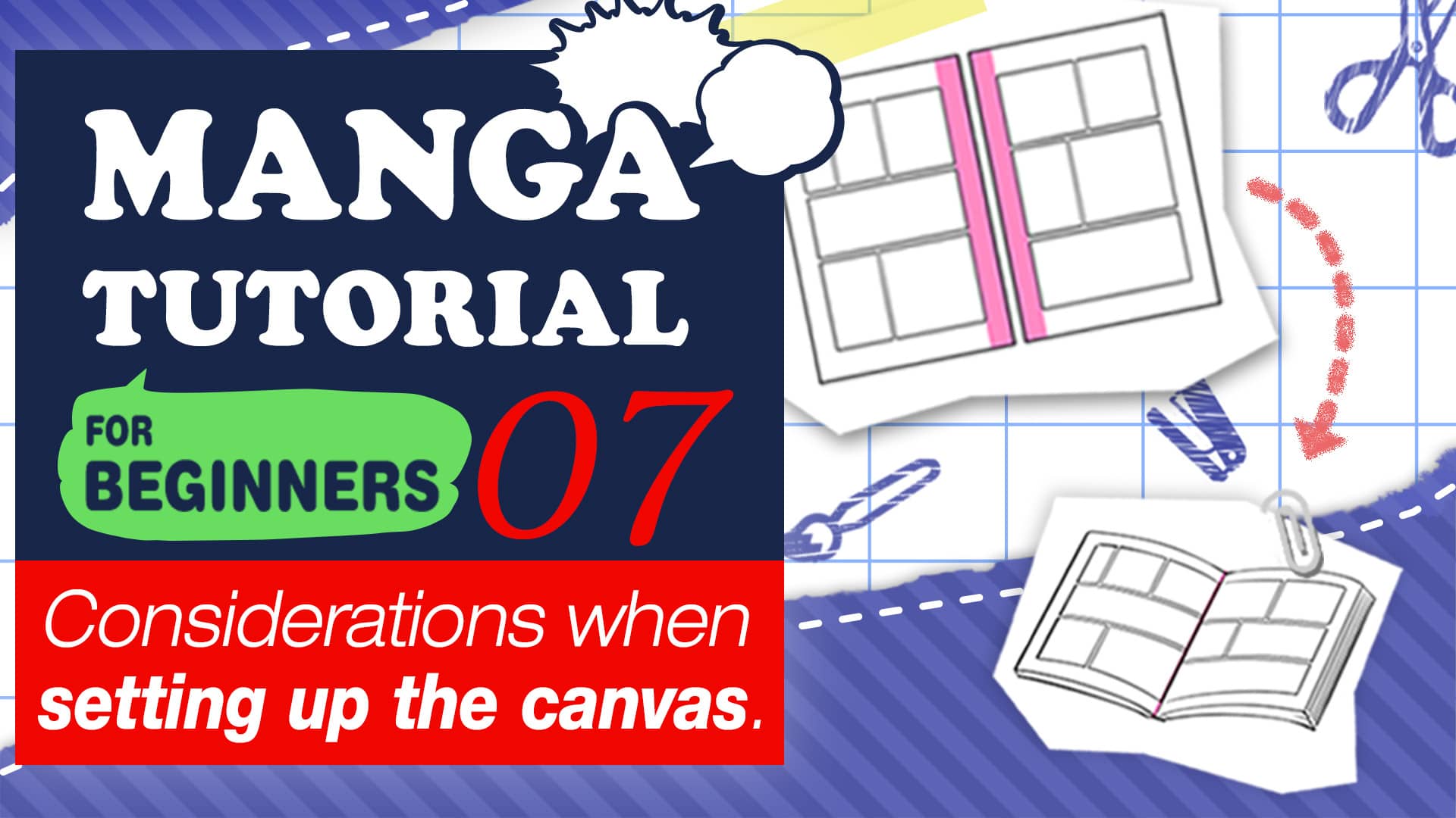 Manga Tutorial for Beginners 01 Process of Manga Making  MediBang Paint -  the free digital painting and manga creation software