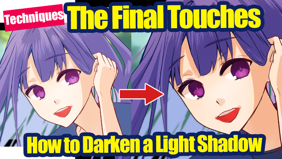 The Final Touches How to Darken a Light Shadow MediBang Paint
