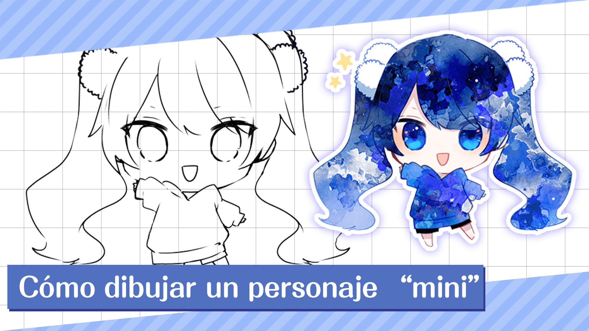 Cómo dibujar un personaje “mini”  MediBang Paint - the free digital  painting and manga creation software