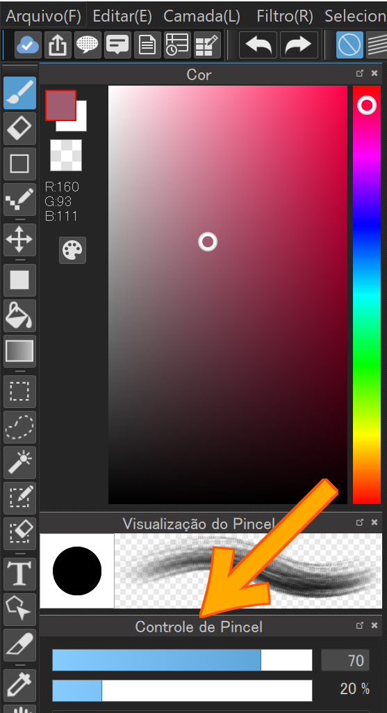 Fácil com o pincel! Como desenhar o vapor  MediBang Paint - the free  digital painting and manga creation software