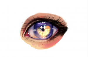 Рисование глаза от Ryky (ПК).