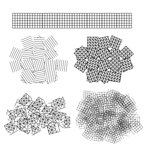 カケアミ タイル メディバンペイント Medibang Paint