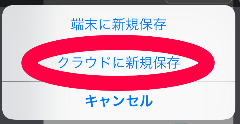 Iphone 端末にあるデータをクラウドへ保存する メディバンペイント Medibang Paint