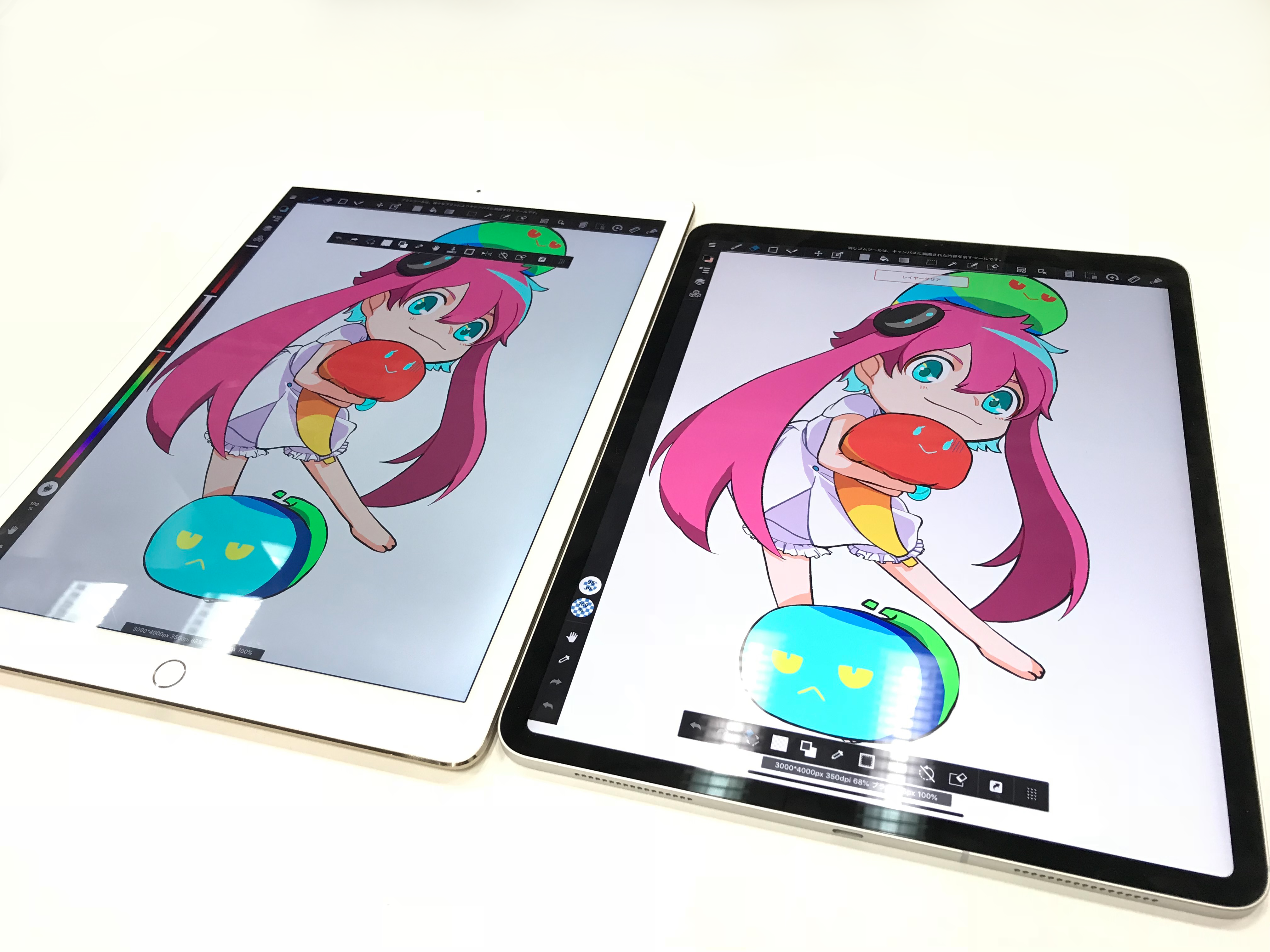 Ipad Pro 絵描きが新旧比較してみた メディバンペイント Medibang Paint