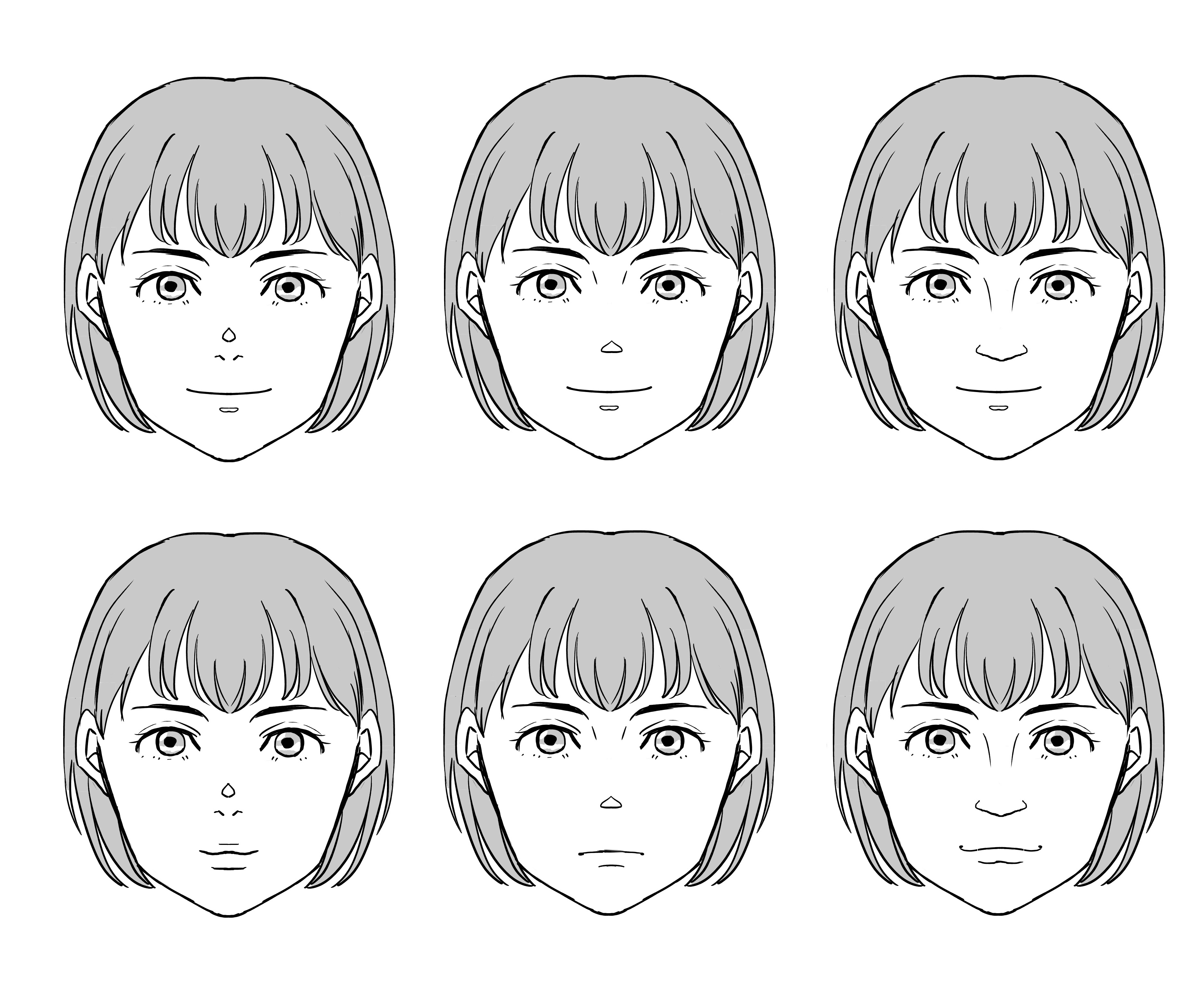 Curso de Mangá: Como Desenhar Rosto de Mangá (How to Draw Manga Faces) 