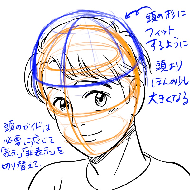 帽子を簡単に描く方法 メディバンペイント Medibang Paint