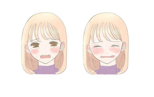 笑顔 泣き顔 怒り顔 表情を描くときのポイントと描き分け方 メディバンペイント Medibang Paint 笑顔 泣き顔 怒り顔 表情を描くときのポイントと描き分け方 メディバンペイント Medibang Paint