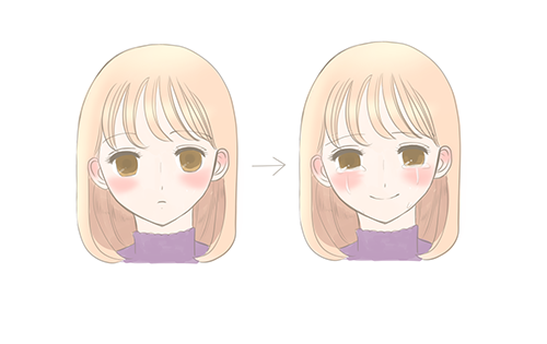 how to draw a crying face
