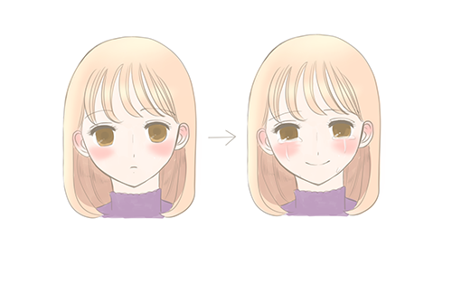 how to draw anime girl face crying