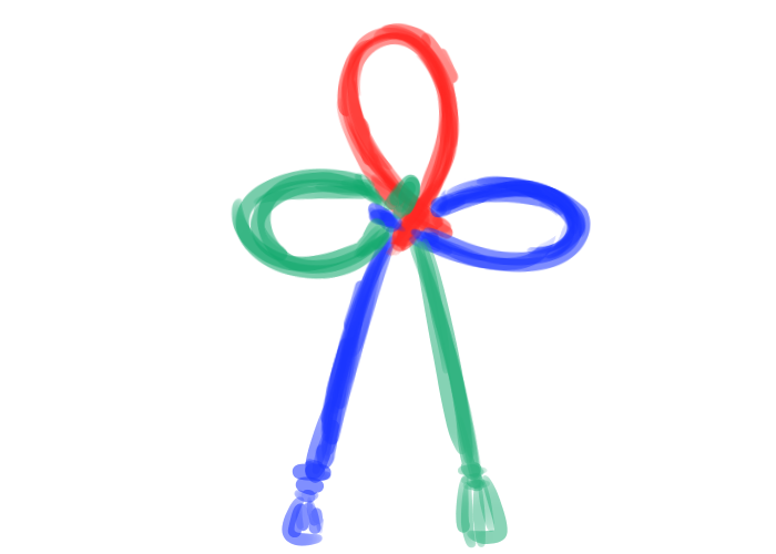 ふちペンブラシで飾り紐を描いてみよう Medibang Paint 無料のイラスト マンガ制作ツール