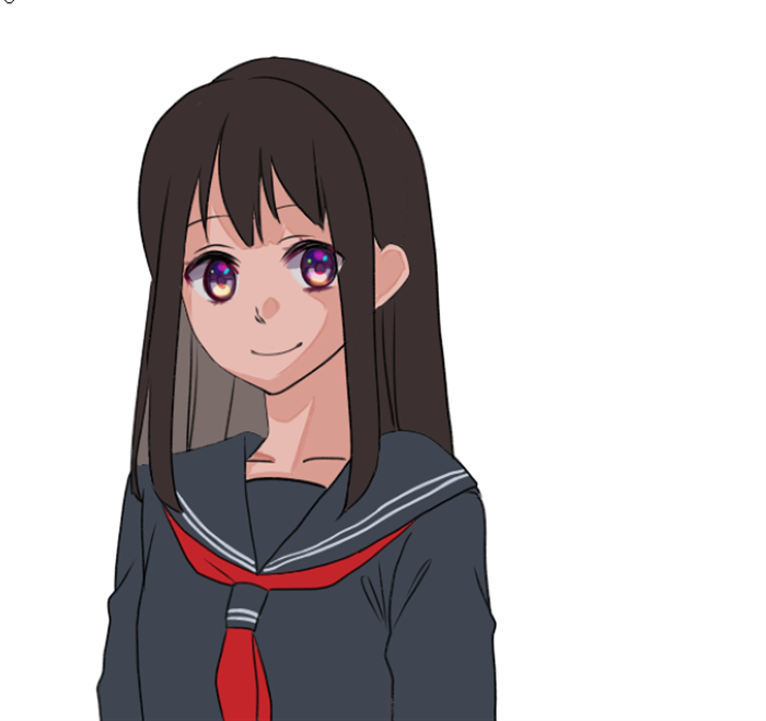 躍動感のある髪の毛の描き方 メディバンペイント Medibang Paint