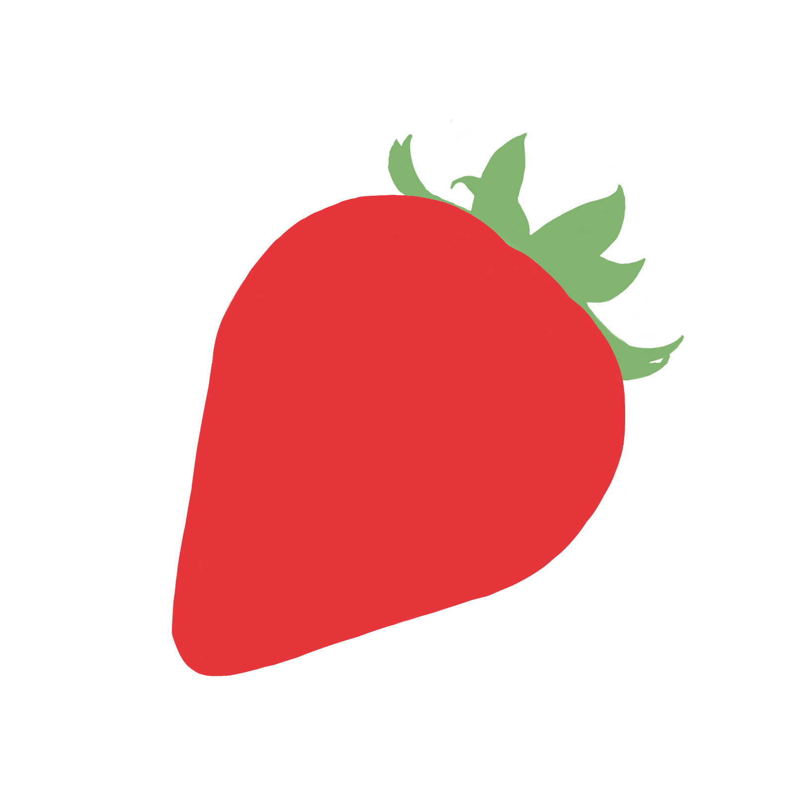 Tutorial: como dibujar una frutilla o fresa. (Imagen 1 de 9)