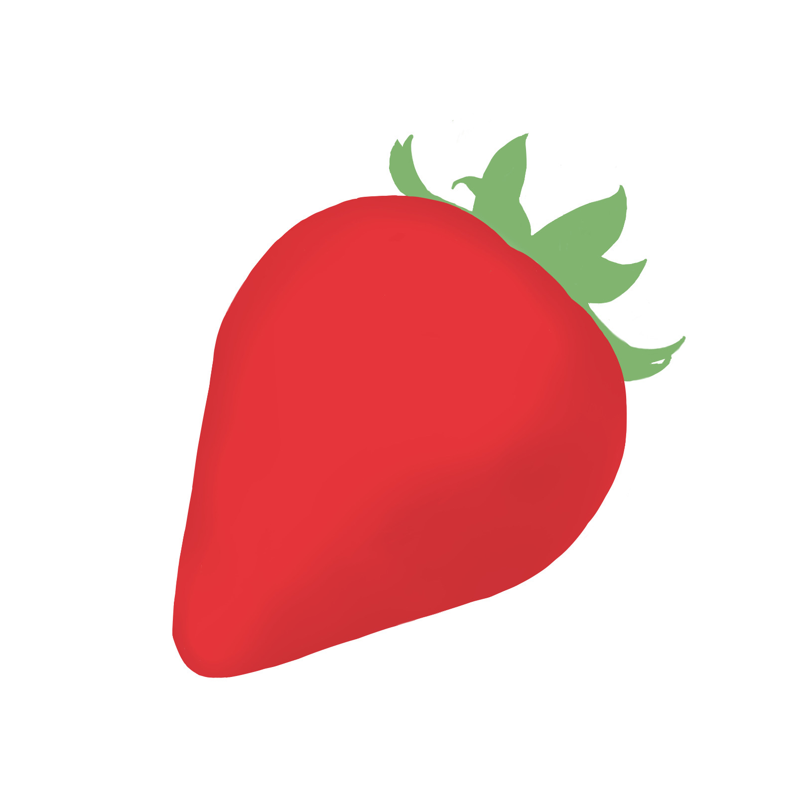 Tutorial: como dibujar una frutilla o fresa. (Imagen 2 de 9)