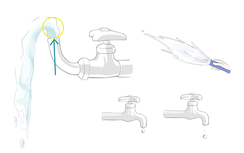 動く水を描きたい 水しぶきや流れ出る水など メディバンペイント Medibang Paint