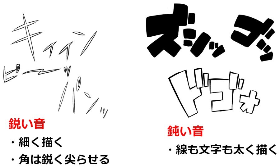 描き文字を使って漫画の表現力を高めよう Medibang Paint 無料のイラスト マンガ制作ツール