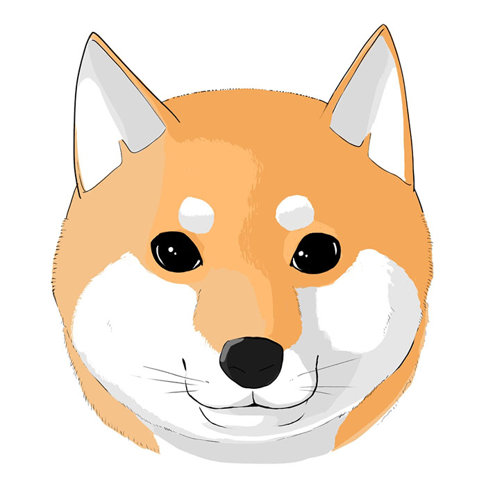 犬の描き方 基本的な顔の描き方 Medibang Paint 無料のイラスト マンガ制作ツール