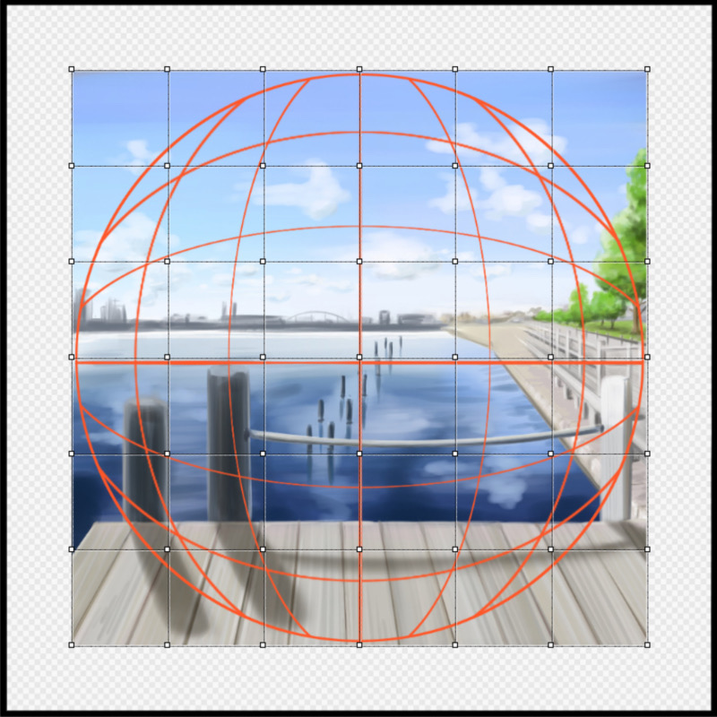 Easy Fisheye Lens Processing With Mesh Deformation Medibang Paint