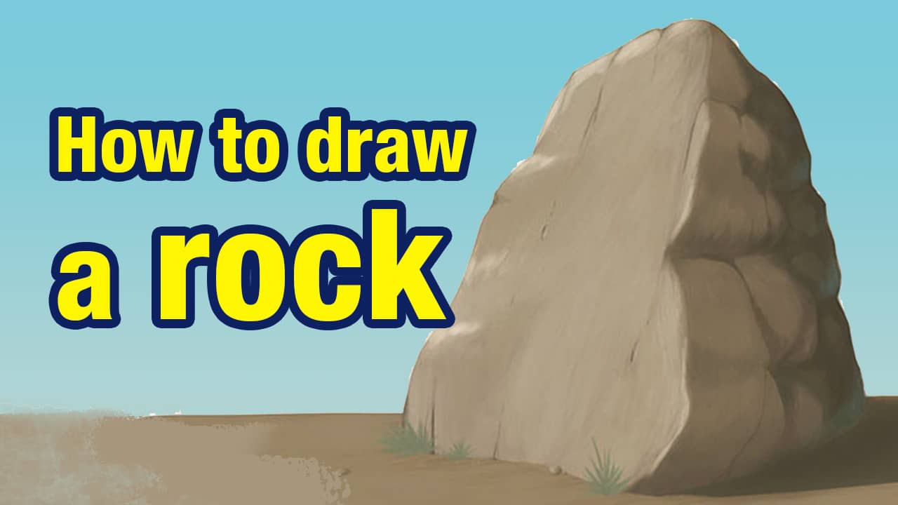 rock drawing