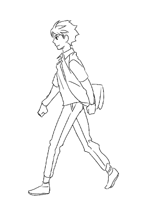 Posing Extra Let S Make The Character Walk Medibang Paint