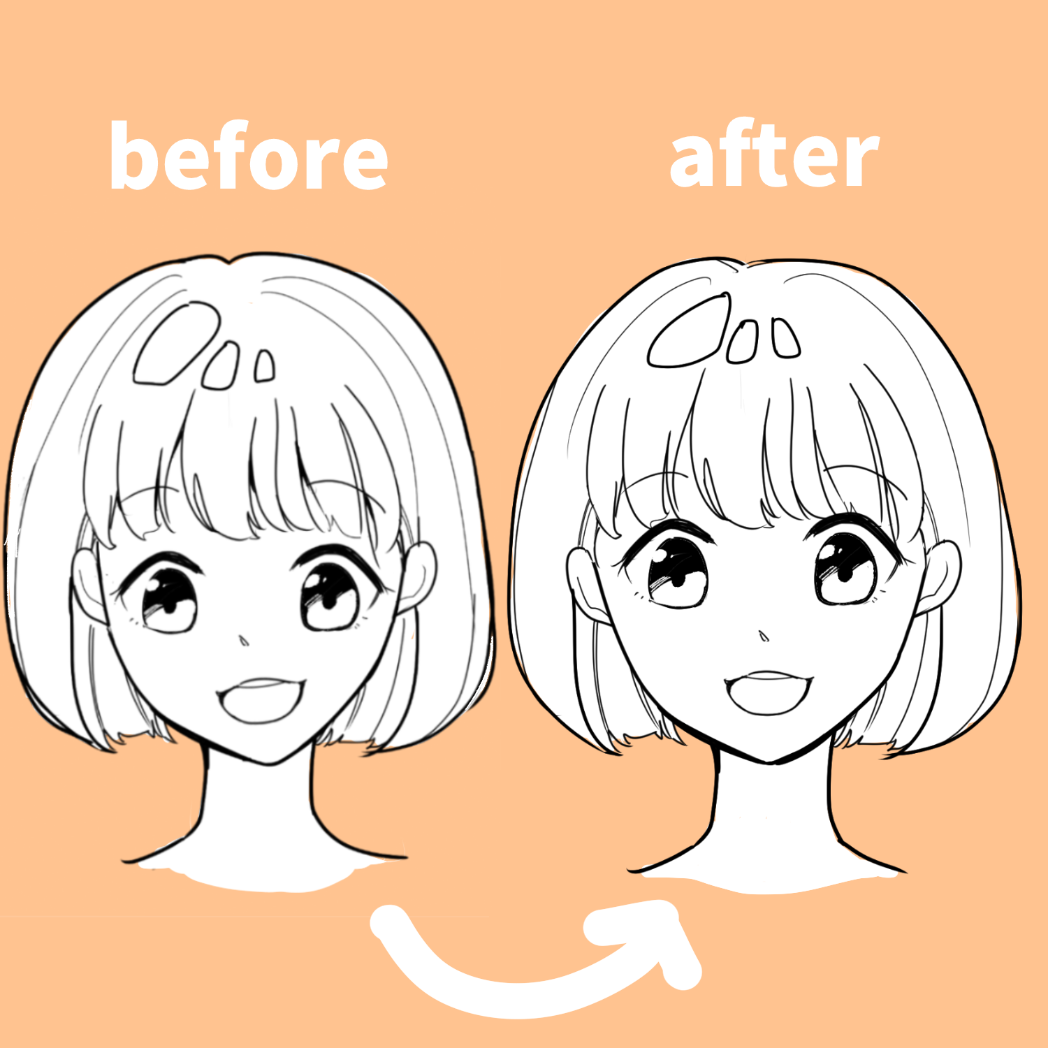For Beginners] Learn how to balance your face & get the basic 'Atari'! |  MediBang Paint - the free digital painting and manga creation software