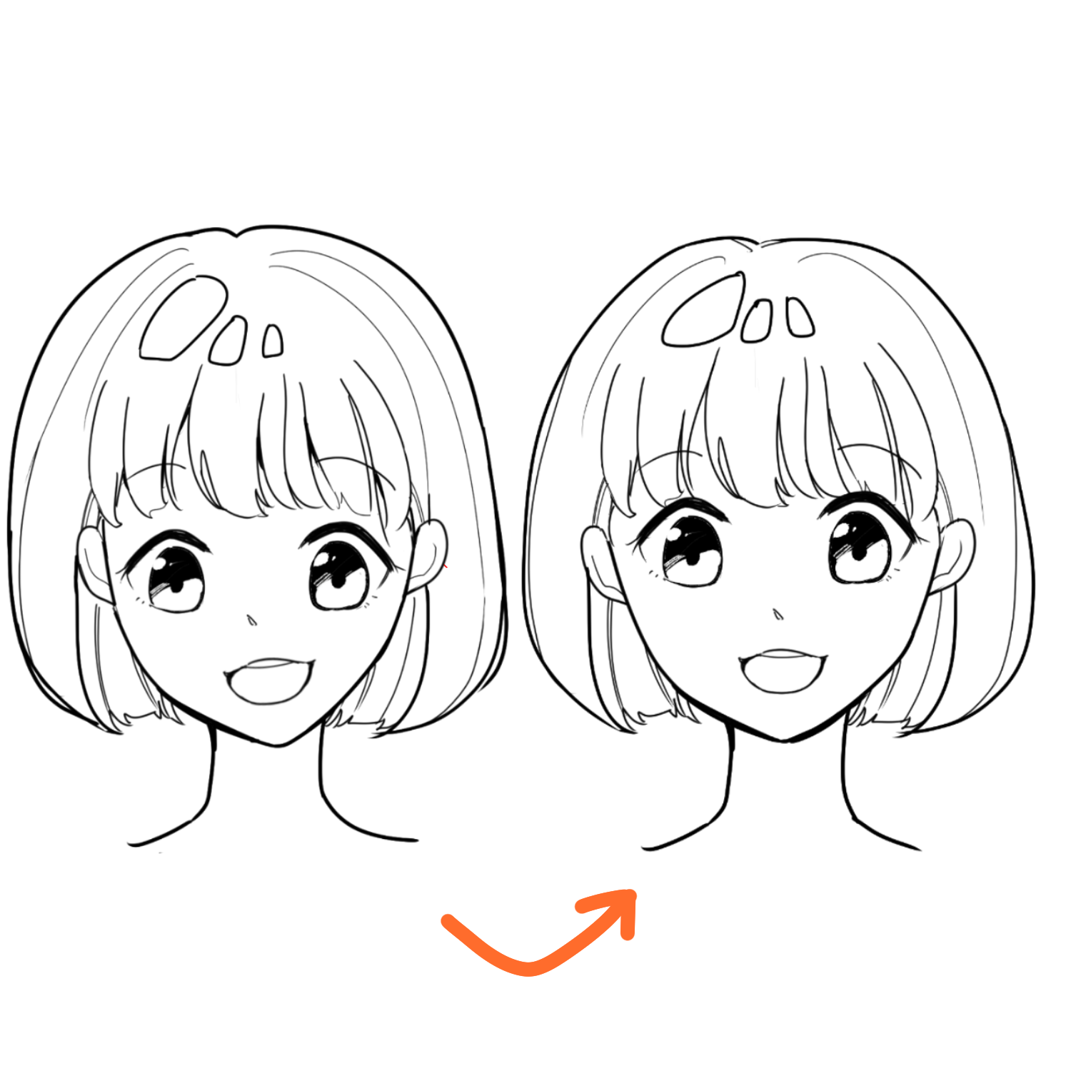 For Beginners] Learn how to balance your face & get the basic 'Atari'!   MediBang Paint - the free digital painting and manga creation software