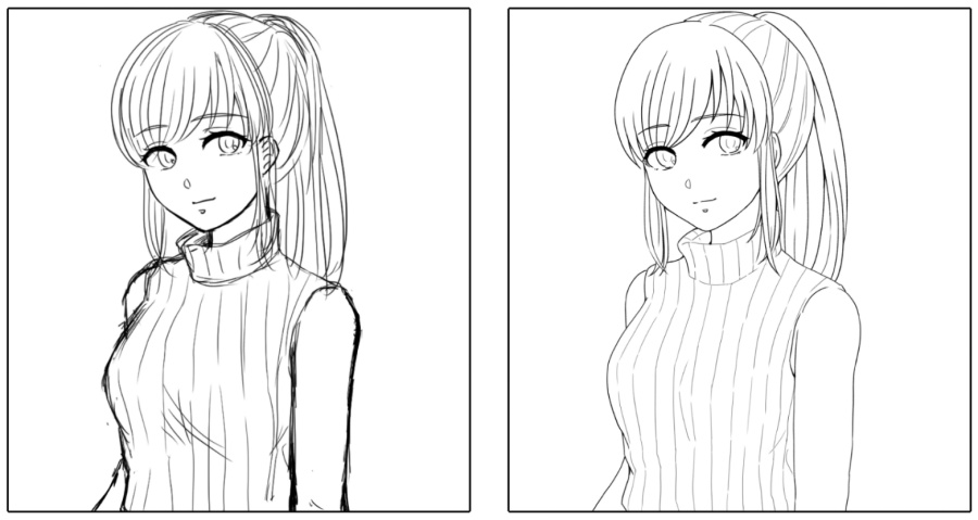 Tips for Drawing Digital Anime Line Art!