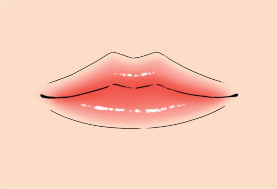 Tutorial Labios/Sencillos en Ibis Paint/ 