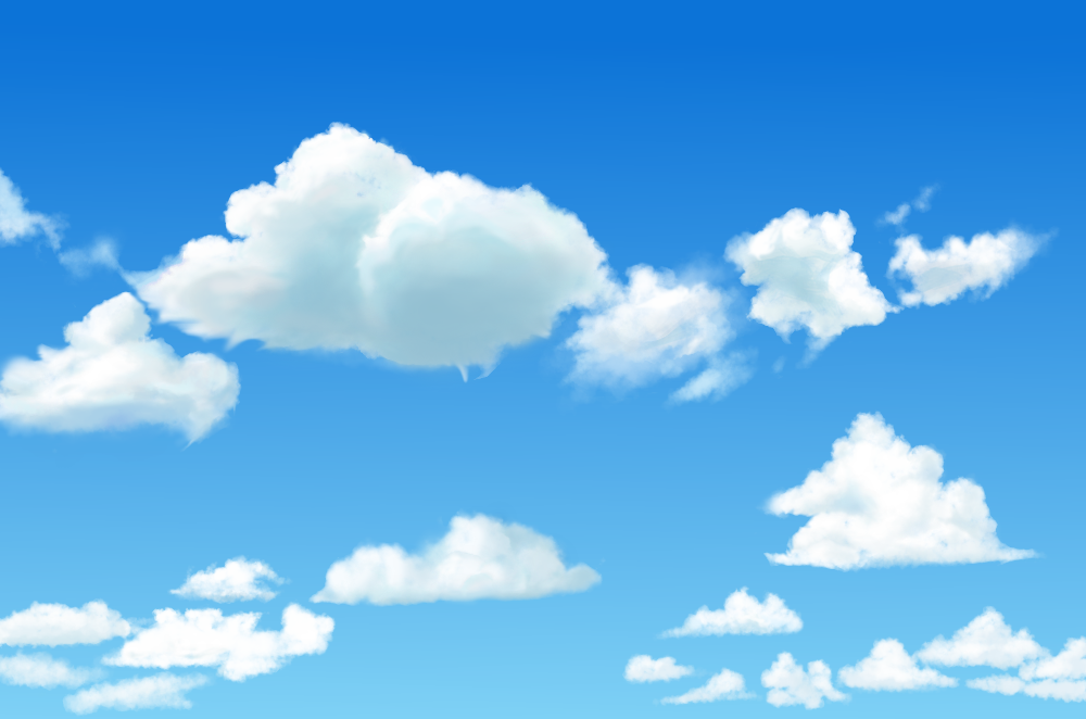 雲を描いてみよう 雲ブラシの種類と特徴 メディバンペイント Medibang Paint