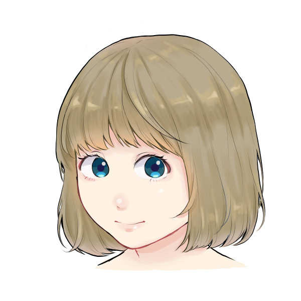 Técnica fácil para dibujar diferentes cortes de cabello | MediBang Paint -  the free digital painting and manga creation software