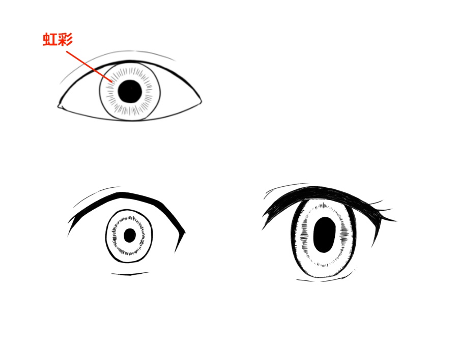 自分ならではの瞳を描こう 瞳の構造と描き方講座 漫画編 メディバンペイント Medibang Paint