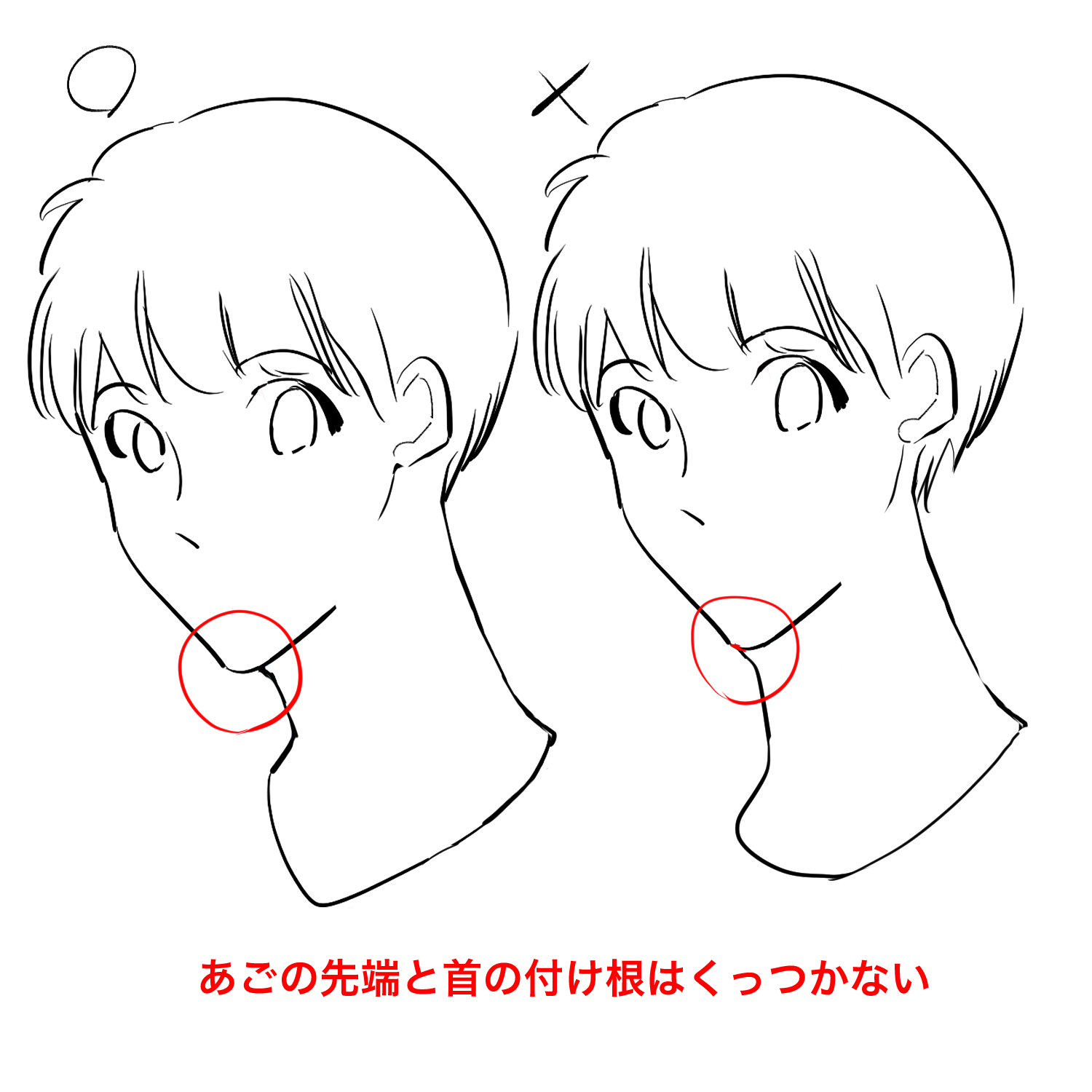 初心者向け 首の描き方を学ぼう メディバンペイント Medibang Paint