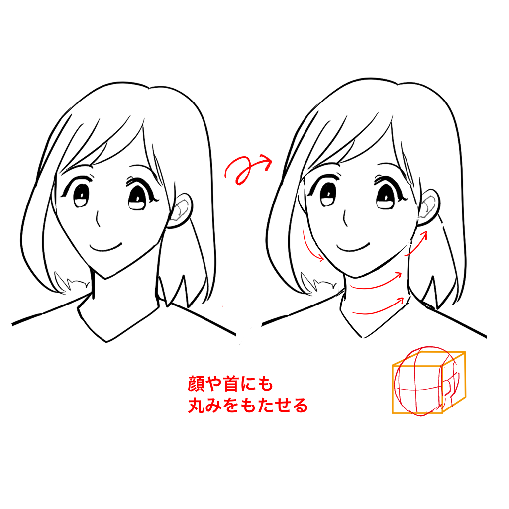 初心者向け すぐに使える 線画が立体的になる簡単テクニック メディバンペイント Medibang Paint