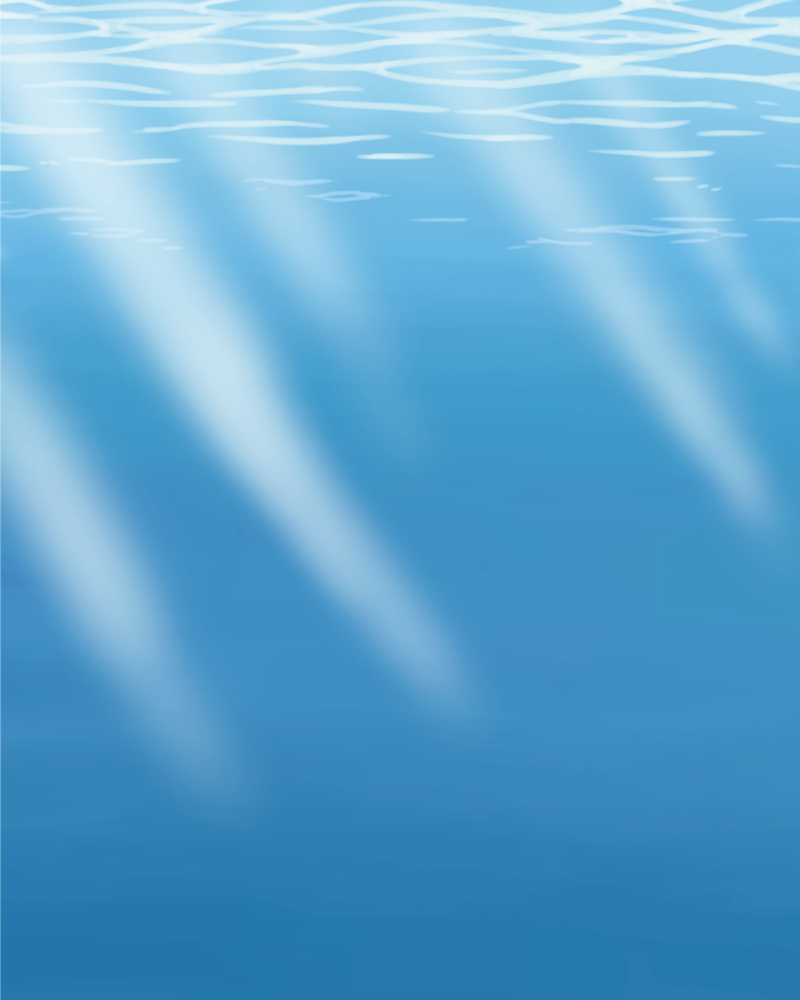 Easy Background! Let's draw underwater!  MediBang Paint - the free digital  painting and manga creation software