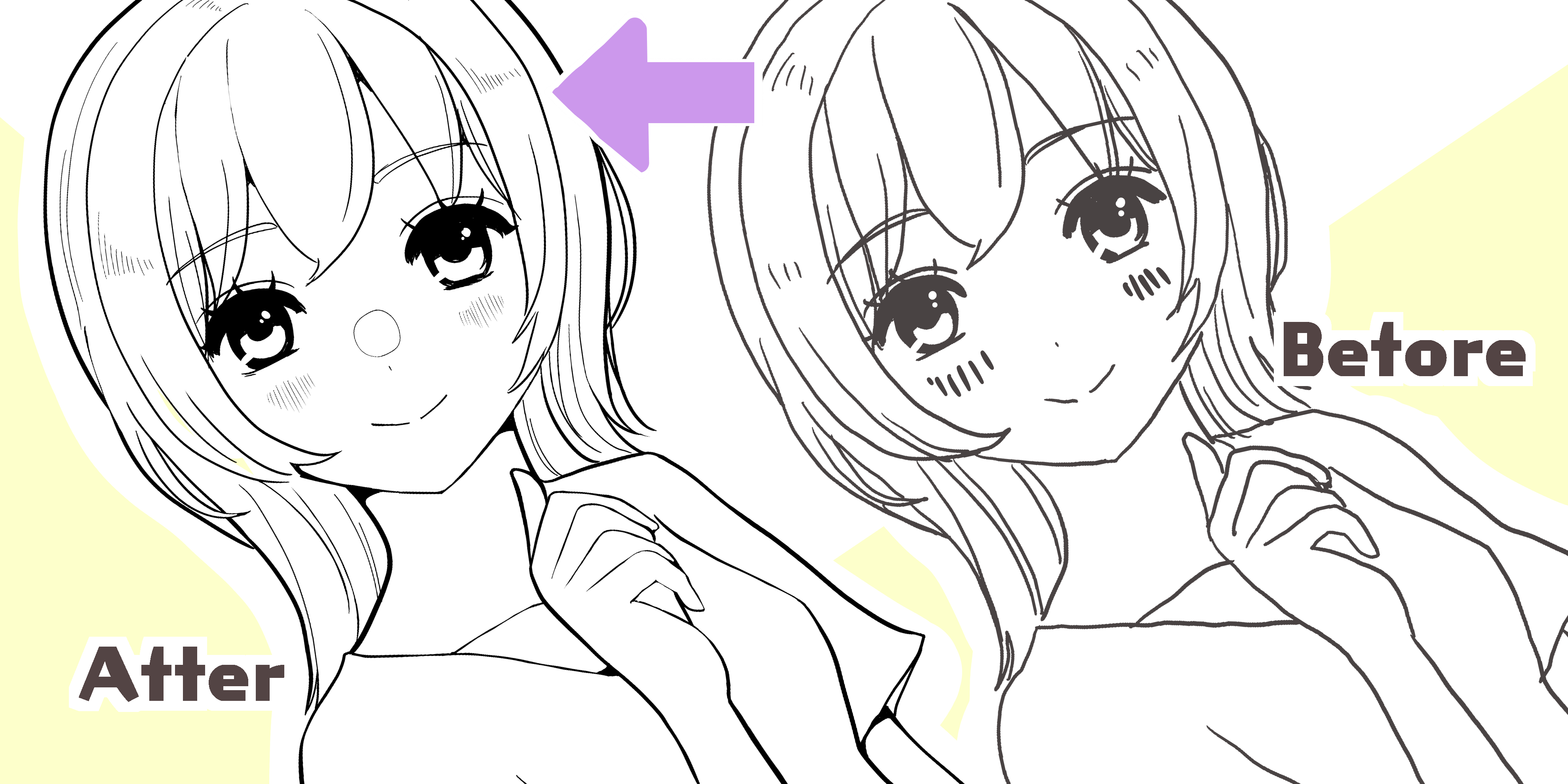 For beginners] Let's try drawing line art (2) What to do when you